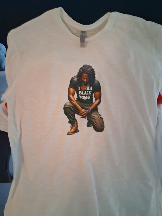 African American Mans Graphic Tee's