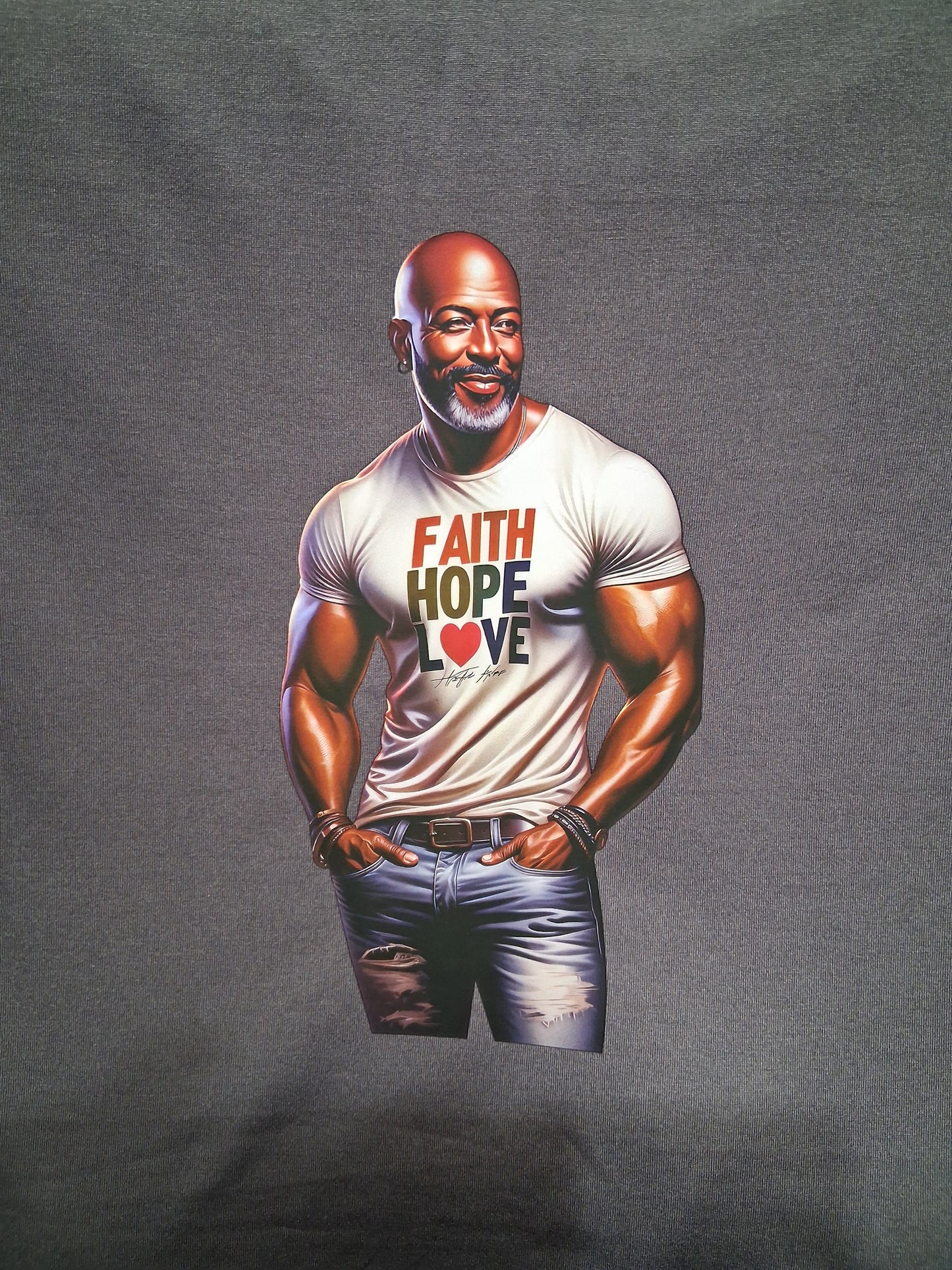 African American Mans Graphic Tee's