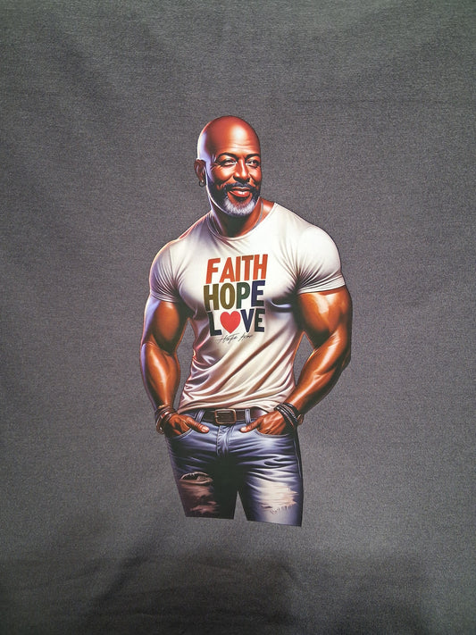 African American Mans Graphic Tee's